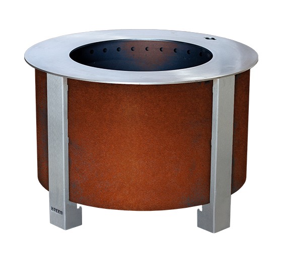 Breeo X Series 19 Patina Searplate Smokeless Fire Pit