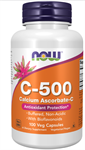 C-500 Calcium Ascorbate-C 100 Veg. Capsules