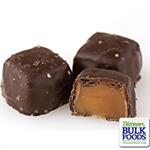 Dark Chocolate Caramels, Sea Salt