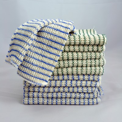 Palmetto Dishcloths, wholesale, white