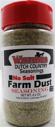 Weavers Dutch Country Seasonings No Salt Farm Dust