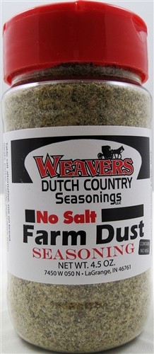 No Salt Farm Dust - Weavers Dutch Country Seasonings