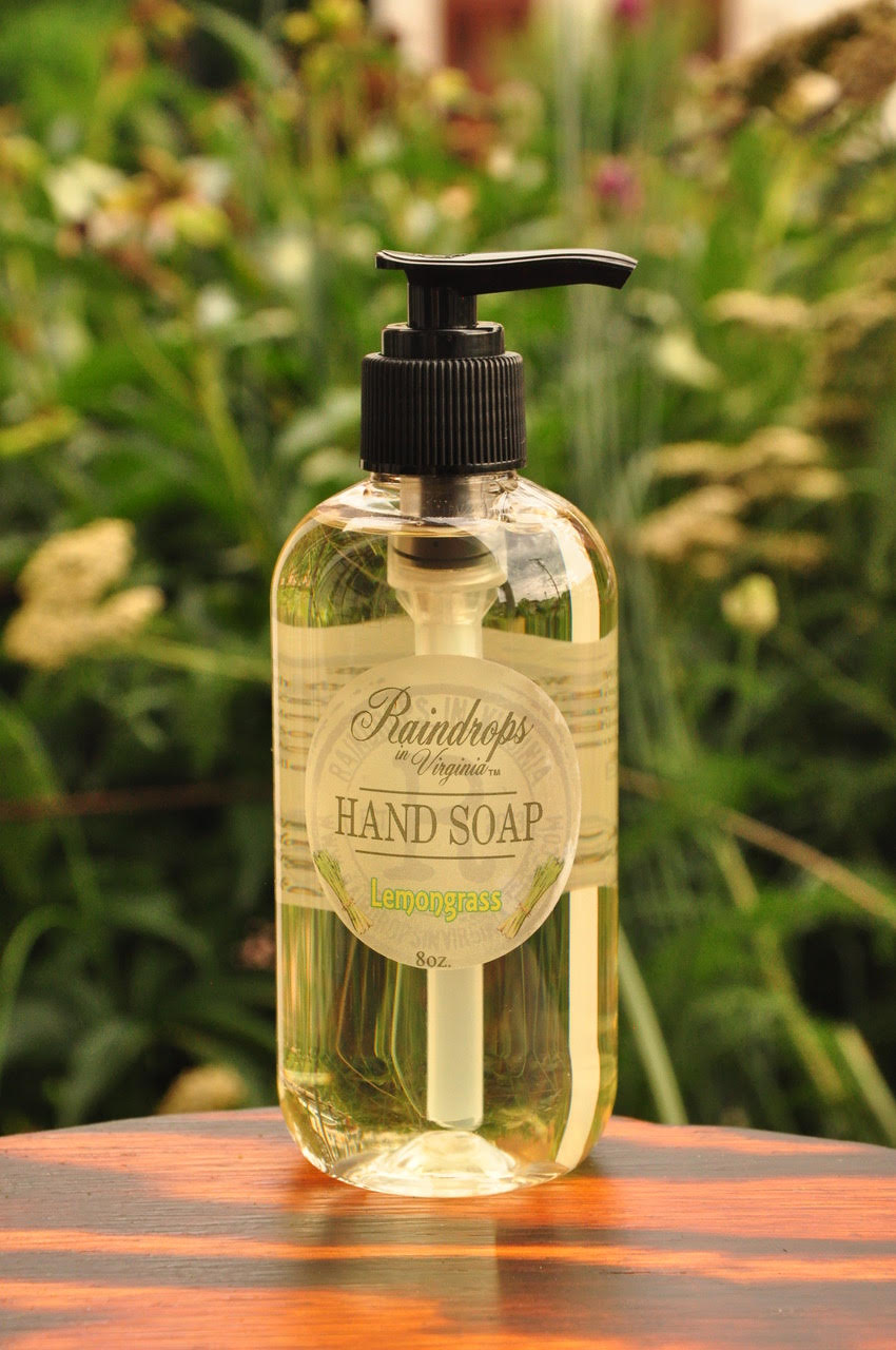 Lemongrass Hand Soap, Liquid Soap, Kitchen Hand Soap, Vegan Gifts for Men,  New Apartment Gift for Him, Citrus Soap, Bathroom Hand Soap 