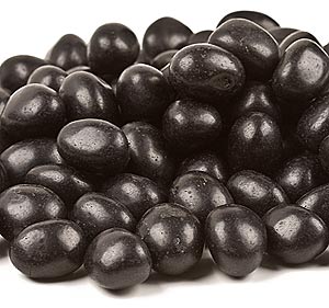 black jelly bean