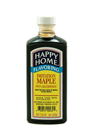 Happy Home Imitation Pineapple Flavoring, Non-Alcoholic, Certified Kosher,  7 oz.