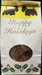 Org. PB Dog Treat Small 8oz Christmas Pkg.