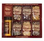 Popcorn Variety Pack 8pk w/flvrd Salt & oil