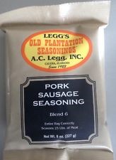 A.C. LEGG #10 - Classic Pork Sausage Seasoning Blend