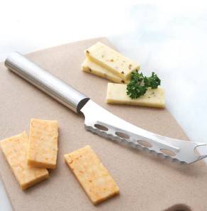 RADA Cutlery Cheese Knife Stainless Serrated Edge Steel Resin 9-5/8 Inches  Pa 82449004689