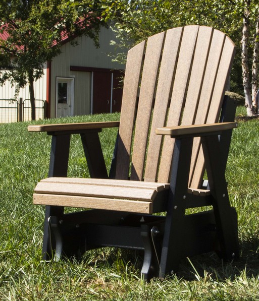 Single Adirondack Glider, Poly