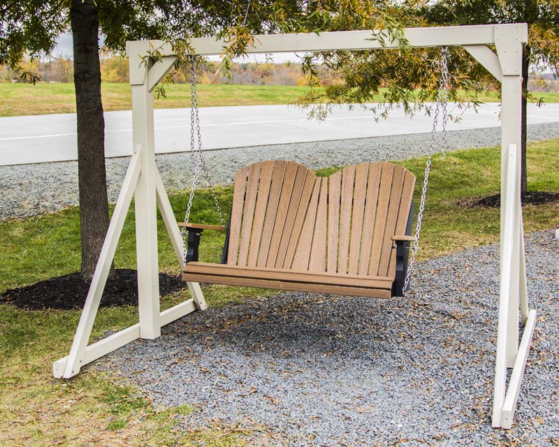 Porch swing 2025 on frame