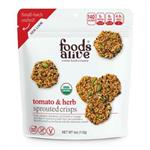 Tomato & Herbs Sprouted Crisp, Org. 4oz