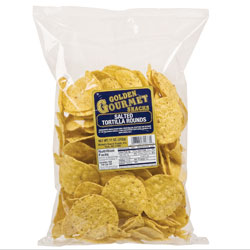 round tortilla chips