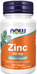 Zinc 50mg (100 Tablets)